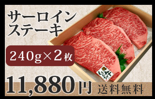 しまね和牛 島根和牛 サーロインステーキ240g 5枚 送料無料 風味絶佳 山陰