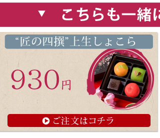 ホワイトデー お返し 匠の三撰 ひとくち上生しょこら ネット限定 風味絶佳 山陰